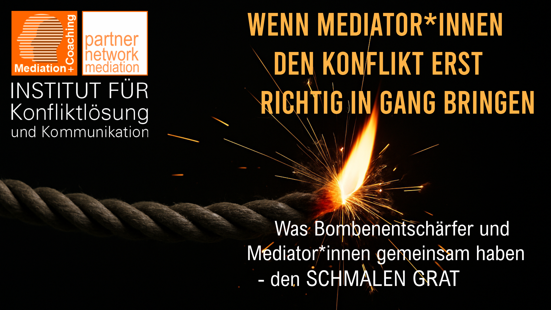 Wenn Mediator*innen den Konflikt erst richtig in Gang bringen